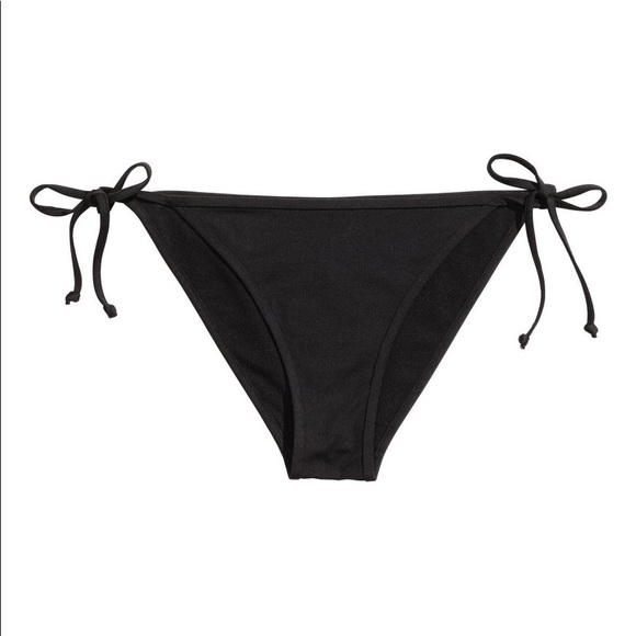 victoria secret black bikini bottoms